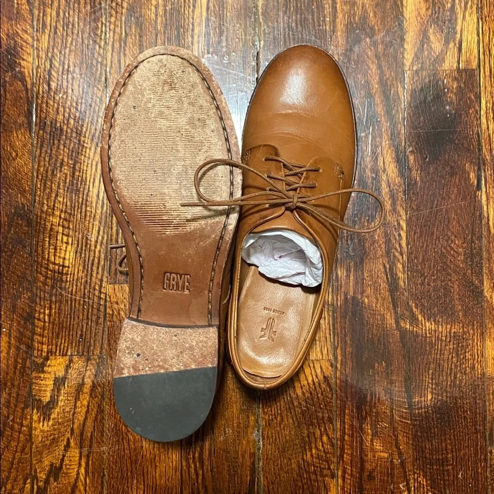 Fyre Elyssa Oxford Shoes Women Size 7 Brown